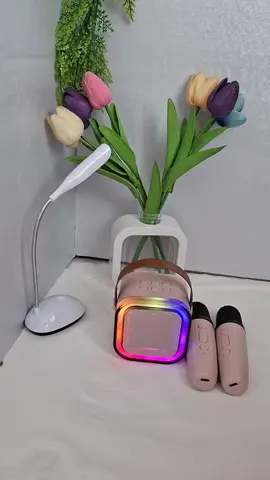 ใหม่ K12ลําโพงบลูทูธไมโครโฟน RGB มินิ แบบพกพา ลําโพงคาราโอเกะไร้สายกลางแจ้งขนาดเล็ก ส่งเร็ว#ลำโพงคาราโอเกะแบบพกพา##ลําโพงบลูทูธมินิแบบพกพา #ลำโพงบลูทูธมินิ 