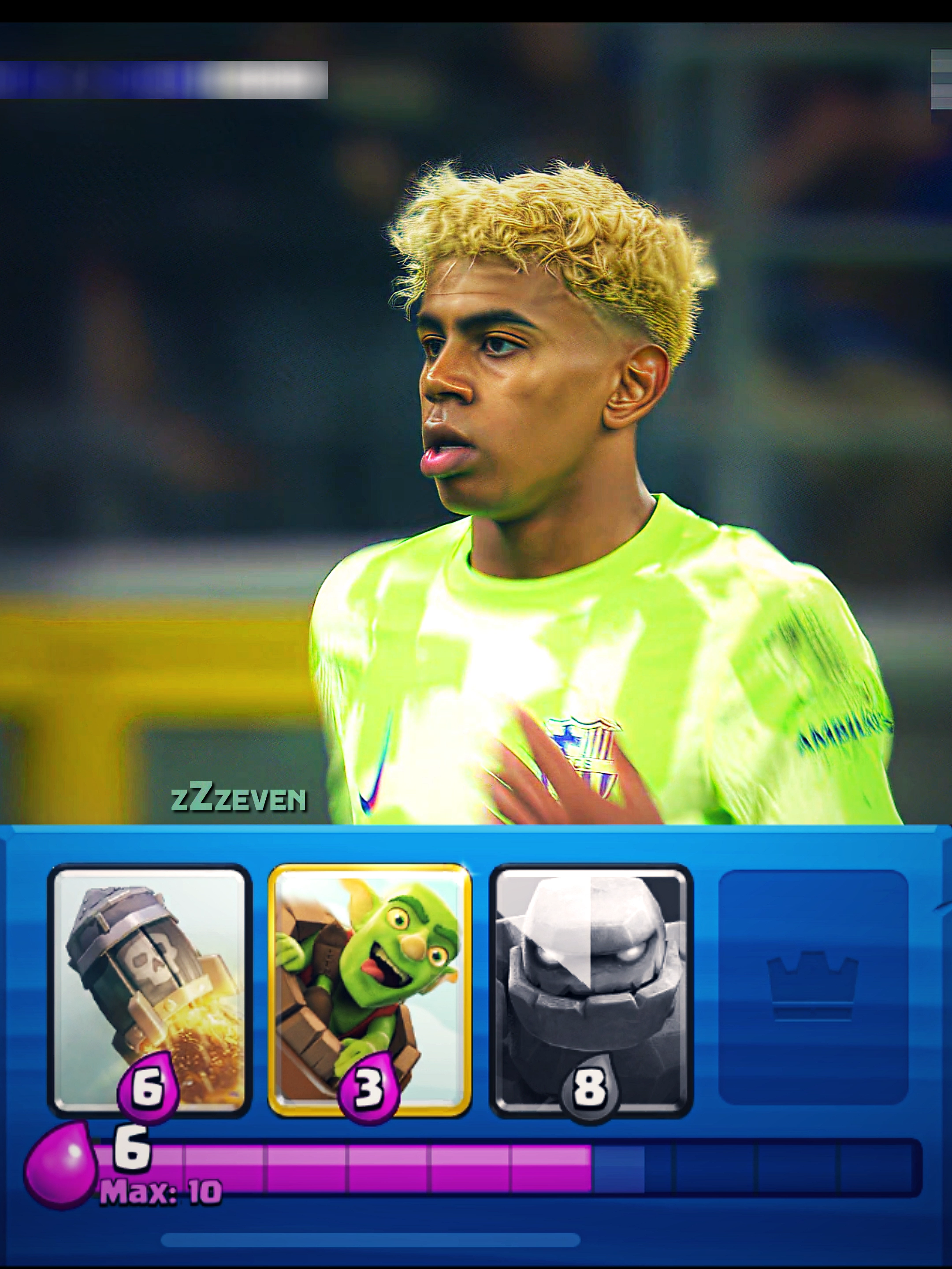 Lamine Yamal vs Sommer - Clash Royale Edition😭 Shoud I post more like this? ------------------------------------- #lamineyamal #yamal #sommer #inter #barcelona #ucl #football #Soccer #goal #edit #footballedit #clashroyale #sneakygolem #foryou #foryoupage #fyp #memes #viral