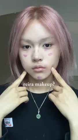 taking advantage of my pink hair except it’s not long enough 🥹  #reiraserizawa #nana #pinkmakeup #makeuptutorial #makeuptransition 