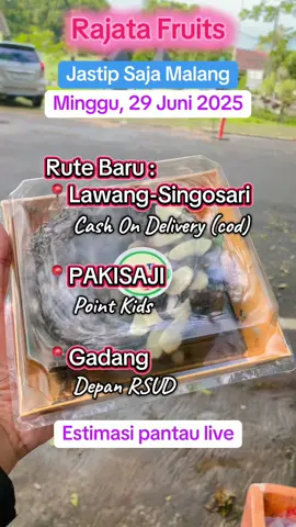 Bismillah rute baru teman-teman Pakisaji #rajata #rajatafruits #jastipsajamalang #malang #halotemanteman #jastipsaja #kotamalang #malang24jam #fyp #xybca #fyppppppppppppppppppppppp #pakisaji #pakisajimalang #gadang #cod @rajata fruits @Rajata fruits 2 @rajata fruits 3 @rajata fruits 4 @RAJATA FRUITS 1 @Ika_JastipRajataMalang 