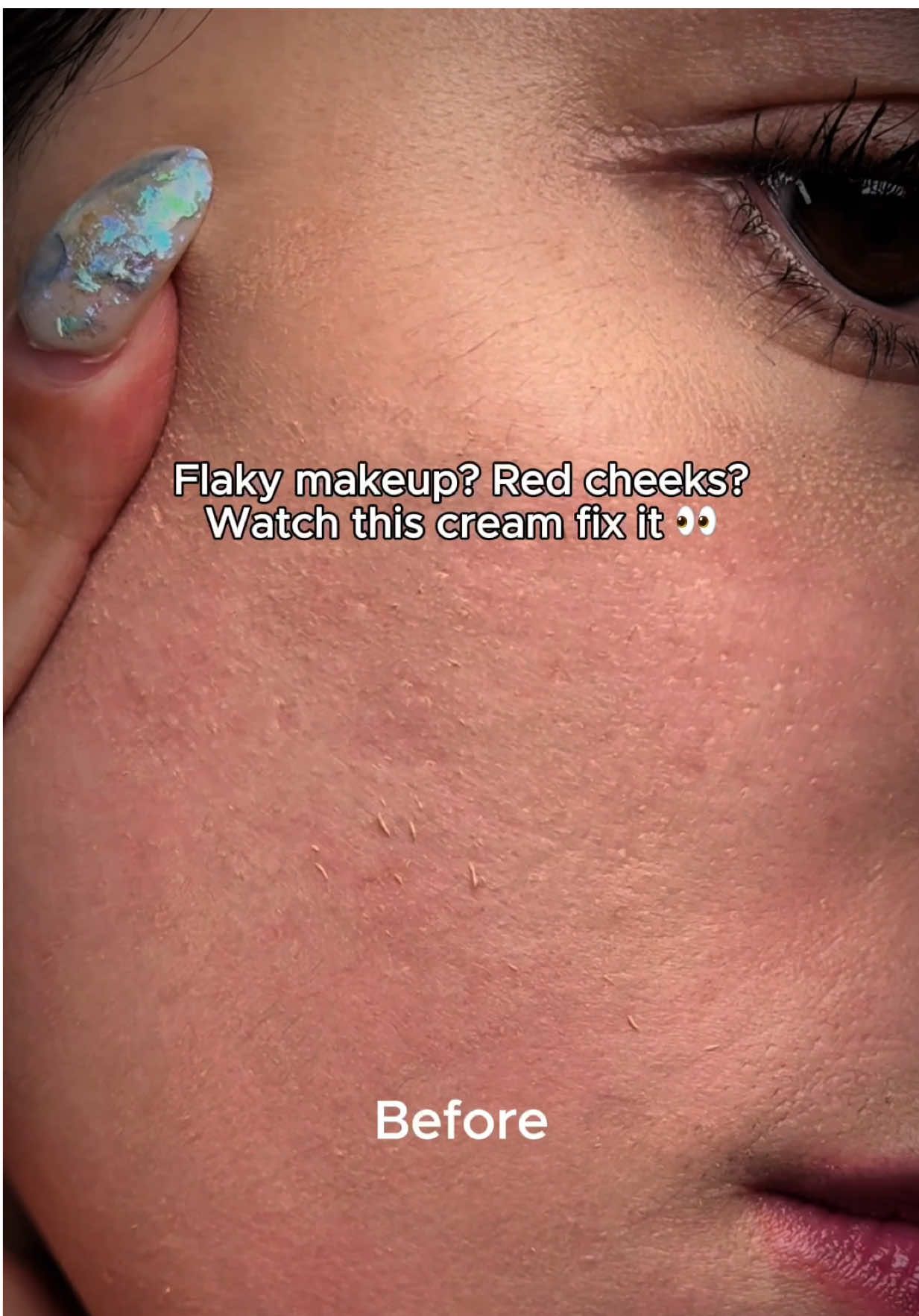Flaky makeup? Redness? Fixed in just 7 days 👏💚 This Purito cream calmed my skin AND made my makeup look flawless 💅  #cakeymakeup #badmakeup #redness #sensitiveskin #purito #panthenolcream #glowcream #rednessrelief  #viralmoisturizer #glassskin #glowyskin #koreanskincare #kbeauty #skintok @PURITO SEOUL 