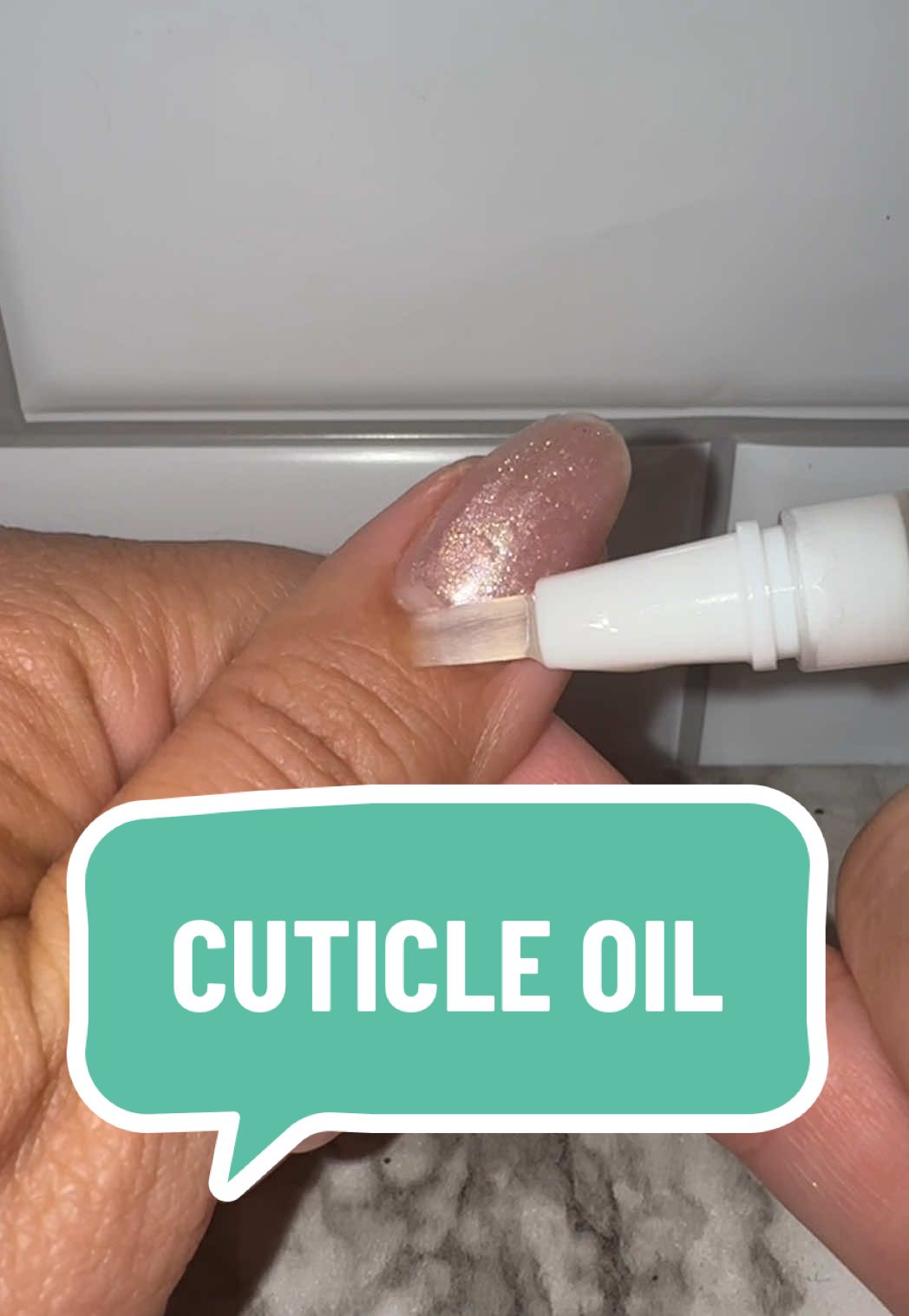 I was a nail biter for over 2.5 decades and can’t believe these are my nails now! I’ve been using this regularly for months now, so you’ll definitely see the biggest change when using this regularly over a period of time #nails #nailtok #nailcare #cuticleoil #nailoil #nailroutine #nailtips #manicure #cleannails #nailhoney 