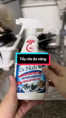 Nước tẩy rửa đa năng nhà Dr natro #mebimxaykenh #hiennguyenqn04 #xuhuongtiktok #tayruadanang 