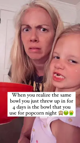 Did you have a throw up bowl growing up? And more importantly did you label it and keep it in a certain spot just for sickness OR did you clean it and put it back in the regular rotation ?? Indulge us while we recover from the most wicked virus 🦠 we’ve had in years ! #notaskingforafriend