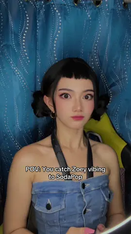 #pov : Simp for Saja Boys (Mystery) #cosplay #zoey #kdh #kpopdemonhunters #huntrix #sajaboys #sodapop 