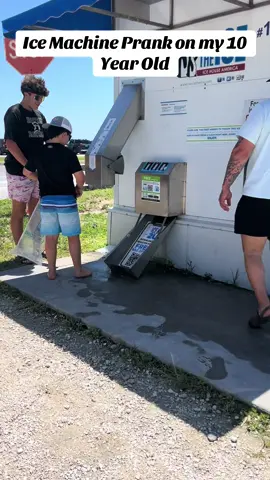 We love messing with Jace 🤪 #icemachine #prank #fy #fyp #blended #blendedfamily @PegLeg-TatMan 🦵 @asherwells8 