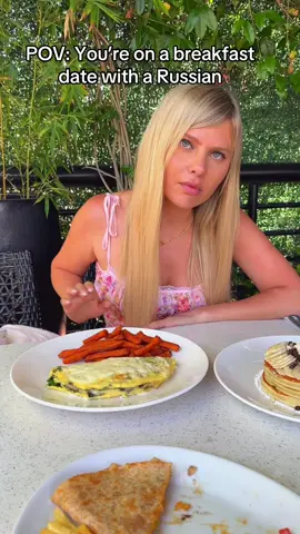 Thank you @CiCi’s Cafe, for dangerously delicious food…  the best in LA County. Even though I told him to eat it… Guess who ate it all? Me. Obviously. 😌🥞 #ciciscafe #russiangirldate #breakfastwithdanger #povcomedy #laeats #slavichumor