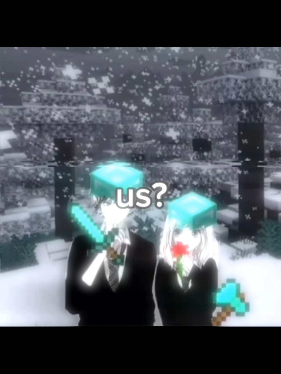 us?(animation:@jedgp2005)#edit #peak #fyp #Minecraft #minecraftedit #stevewar #steve 