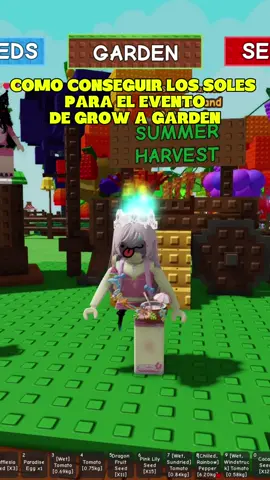 Como conseguir los soles del evento de grow a garden  . . . #growagarden #growagardenroblox #candyblossom #raccon #sugarapple #fypシ゚ #growagarden🥒🌶🍅 #gelyroblox #growagardenanimals #fyp 