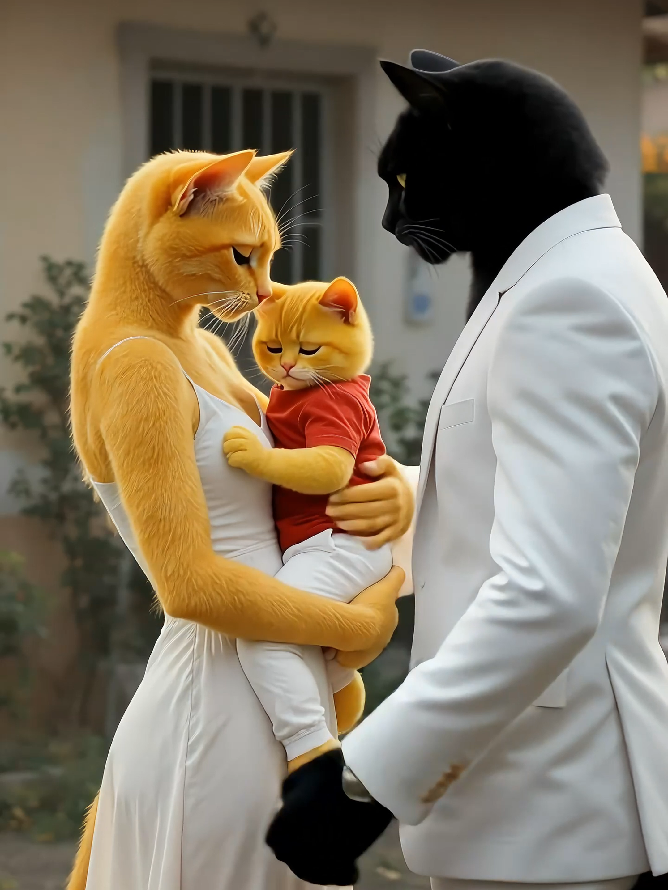القط مياو أبوة توفي😭والدنيا مرحمتهوش ولا رحمت أمة😱نهاية غير متوقعة🥹 #cat #drama #shorts #storytime #funny #foryou #fyp #ai #cute #anime #catai