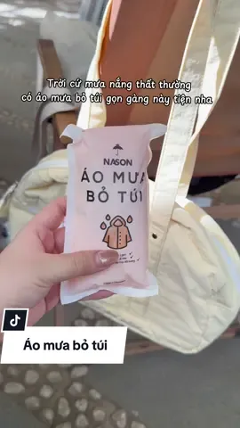 Tiện nha tiện nha, nhỏ gọn bỏ túi 😂 #aomuabotui #aomuatienloi #reviewthubancan_ #xuhuong #thinhhanh #viral 