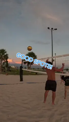 GOOD SPOTS #Tatcha #volleyball #beachvolleyball #sports #beach #pov #povs #satisfyingvideo #gopro #fyp #compilation #volleyballplayer #wilson #beachvibes #sand #trending #viralvideo #trend #sunset #cloud 