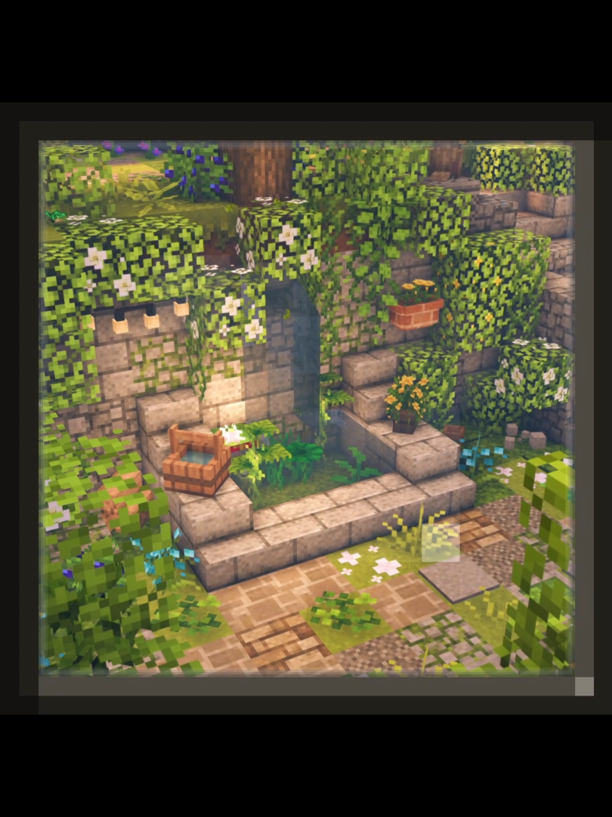 pov: you're a photographer that lives in an underground house 🌷🍯🌱🌻🐻🫵🏼 #minecraftbuilds #fyp #minecraftbuilding #cottagecoreaesthetic #minecraftideas #fantasy #undeegroundhouse 