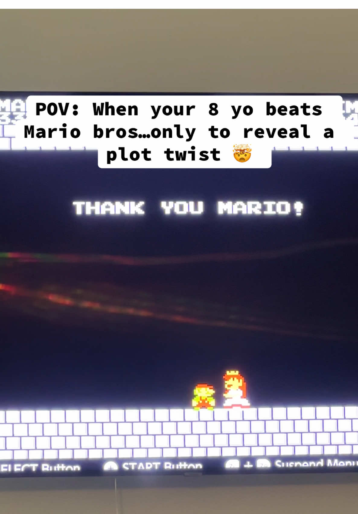 Replying to @Nicky sorry I don’t know why I sound like a raging teenage boy 👹. Now I see why my mom put a time limit on me when I was little 😝 Who else knew about this new world that gets unlocked?  #supermariobros #nostalgia 