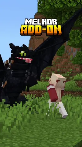 NOVA ATUALIZAÇÃO DO ADDON DE COMO TREINAR O SEU DRAGÃO | AGE OF BERK #Minecraft #fyp #minecraftbedrock #addons 
