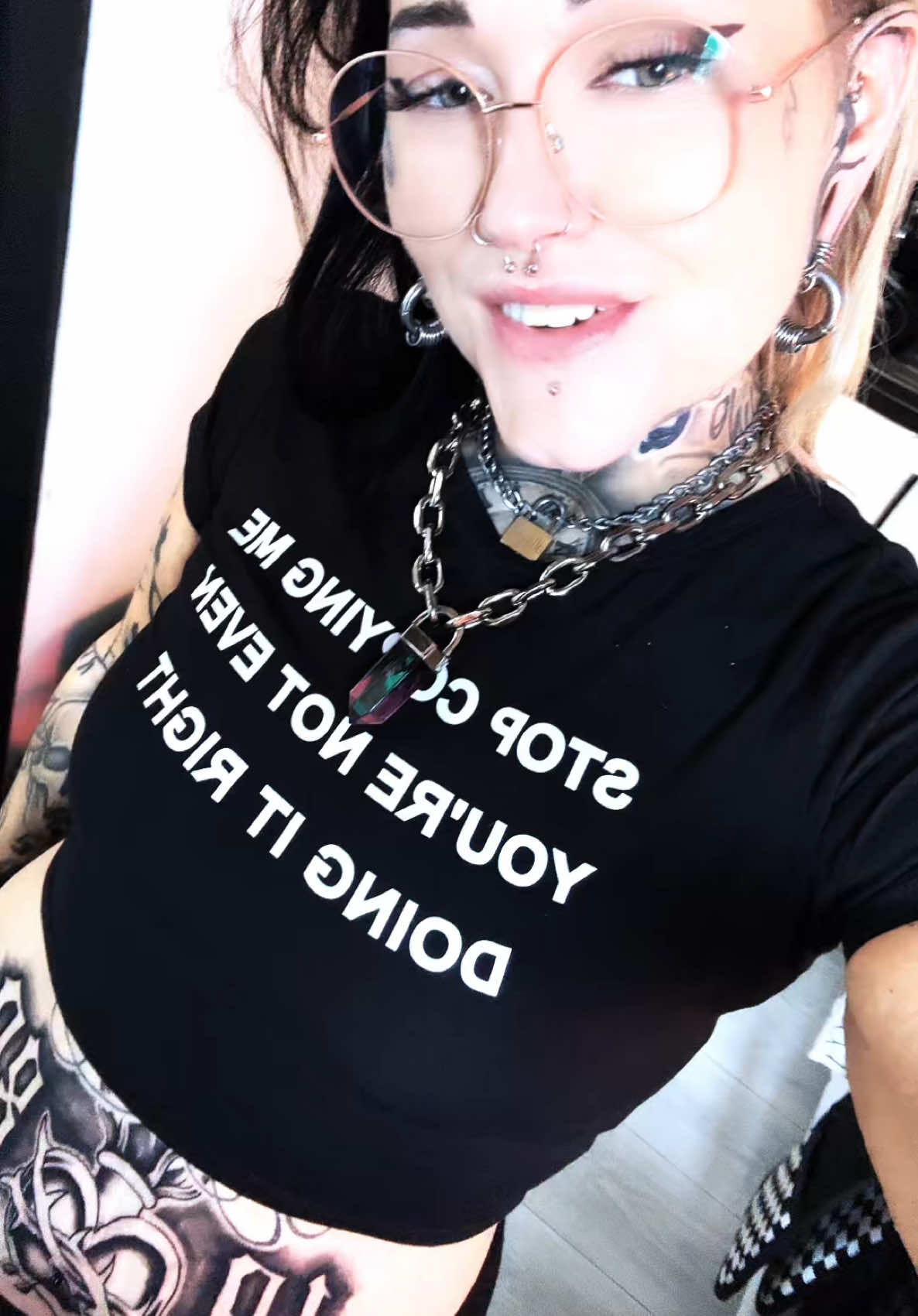 Have I mentioned I got my stomach tattooed? #altfam #fyp #foryoupage #trending #viral #tattoo 
