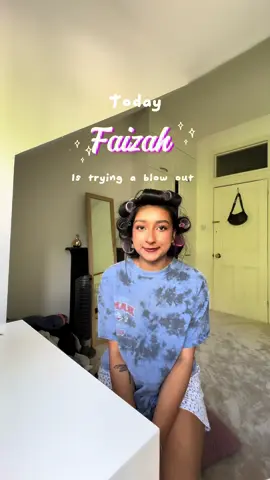 It did only last for 5 mins so I will need some tips #fypシ #hair #hairtok #haircareroutine #HairCareTips #curl #curlingtutorial #blowout #blowouthair #blowoututorial #blowoutresults 