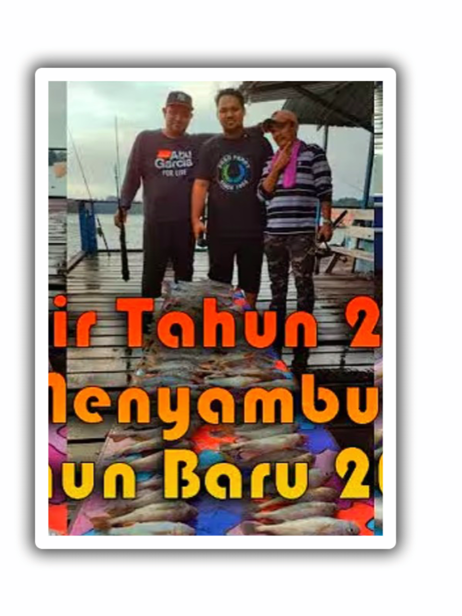 kenangan mancing sama geng malam tahun baru 2023 telok gong poklang