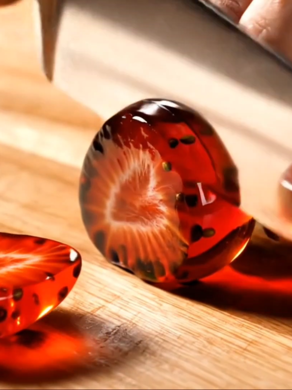 Satisfying glass fruit cutting ✂️  #GlassFruit #SatisfyingCut #FruitASMR #Veo3 #OddlySatisfying #RealisticFruit #HyperRealism  #glassfruit  #SatisfyingVideo #TikTokASMR #AestheticCutting #satisfyingvideos  #SatisfyingVisuals #asmr #asmrtiktoks #KnifeCutting