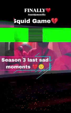 Interesting 🙂💔🫰🏻 #squidgame #sadstory #tiktok #foryou 