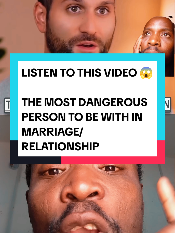 The most dangerous person to be with in relationship/marriage. #couplestiktok #Relationship #singlegirls #singleboys  #marriageadvice 