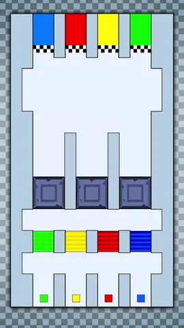 Square Race 2D - Only one can win EP.17 #Square 🟦🟩🟨🟥