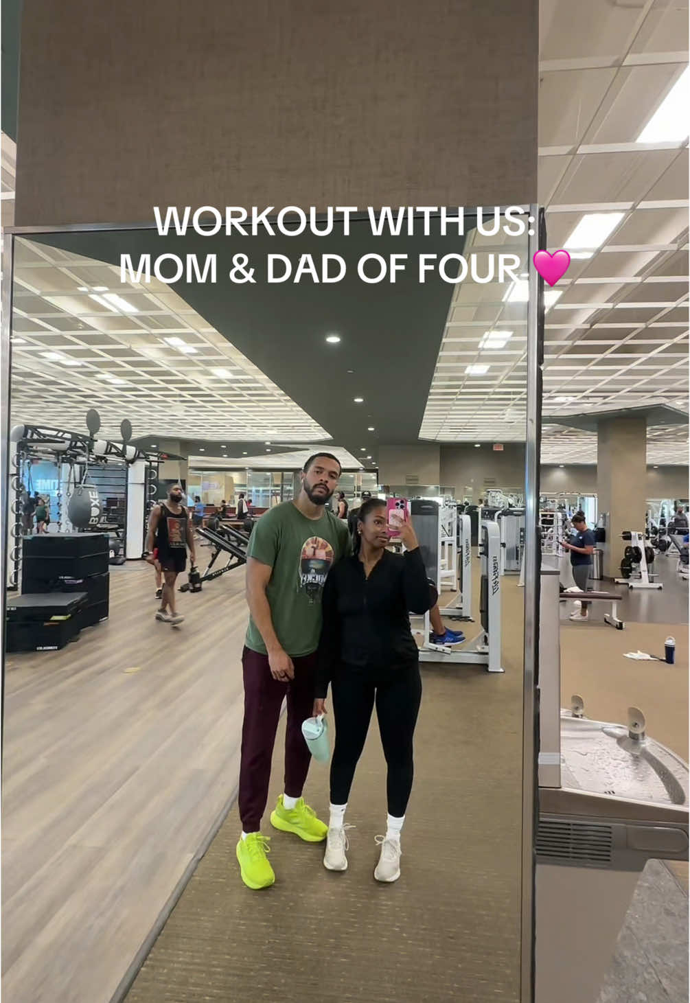 Quick lil leg day 🏋🏽‍♀️ #workoutwithme #GymTok #momanddad #lifetimefitness #foryou 