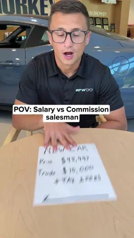 The guys on salary sometimes just do not care😂#carsales #cardealership #carsalesman 