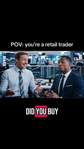 POV: you’re a retail trader… #stocktok #stockmarket #investing #stocks #economy #tradingmemes #stockstobuy #401k 