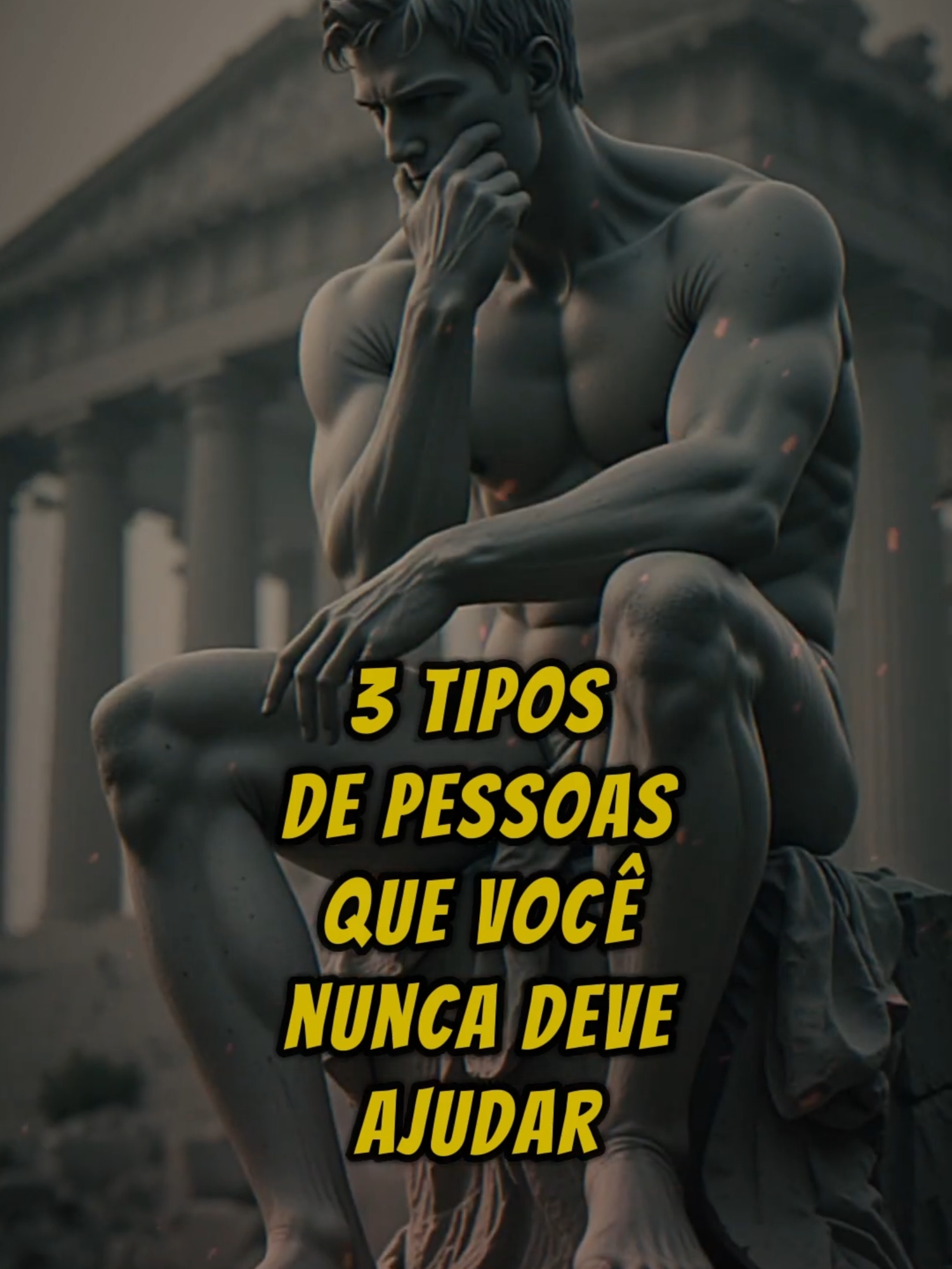 3 tipos de pessoas que você nunca deve ajudar.. #estoicismo