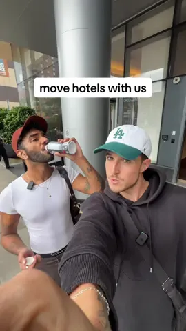 moving hotels when you’re hungover is…diabolical 😩 @1 Hotels makes it just a bit better tho ;)  #husbands #couple #dayvlog #movingvlog #hotels #newyork 
