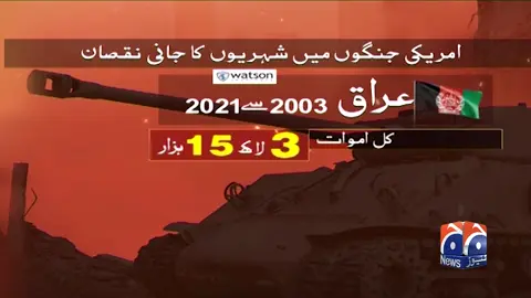گزشتہ 20 سالوں میں امریکا نے کتنی  جنگیں شروع کیں اور کتنے اربوں ڈالرز خرچ ہوئے؟ دیکھئے اس رپورٹ میں #GeoNews #WhatToWatch