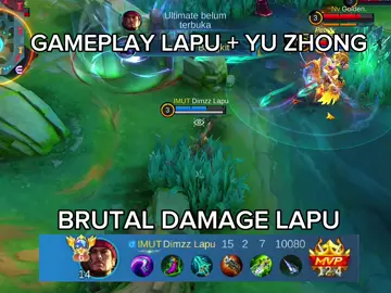GAMEPLAY GILAAK TRIO IMUT 😼 #MLBBALLSTAR #MLBBDinoPlanet #MLBB #MLBB2025 #lapudimz #lapulapu #topglobal #mlbbcreatorbase 