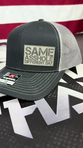 Same Ahole..with the NEW GRAY patch! 💥GET'EM BEFORE THEIR GONE💥 #SmallBusiness #men #hats  #tiktokshop #fyp #gift #giftideas #giftsforhim #gifts #tiktokshopblackfriday #cap #viral #funinthesun #Summer #camping 