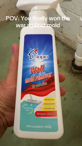 Mold? Gone in 3…2…1 @Liapu-store #Mol#MoldRemoverl#WallMoldl#MoldBeGonee#CleanToke#DeepCleane#CleaningHackf#BeforeAndAfterd#OddlySatisfyingt#SatisfyingCleane#CleaningTransformationm#HomeHacksk#TikTokMadeMeCleanItu#HouseCleanings#RestorationTikTokYCleaning #FYP
