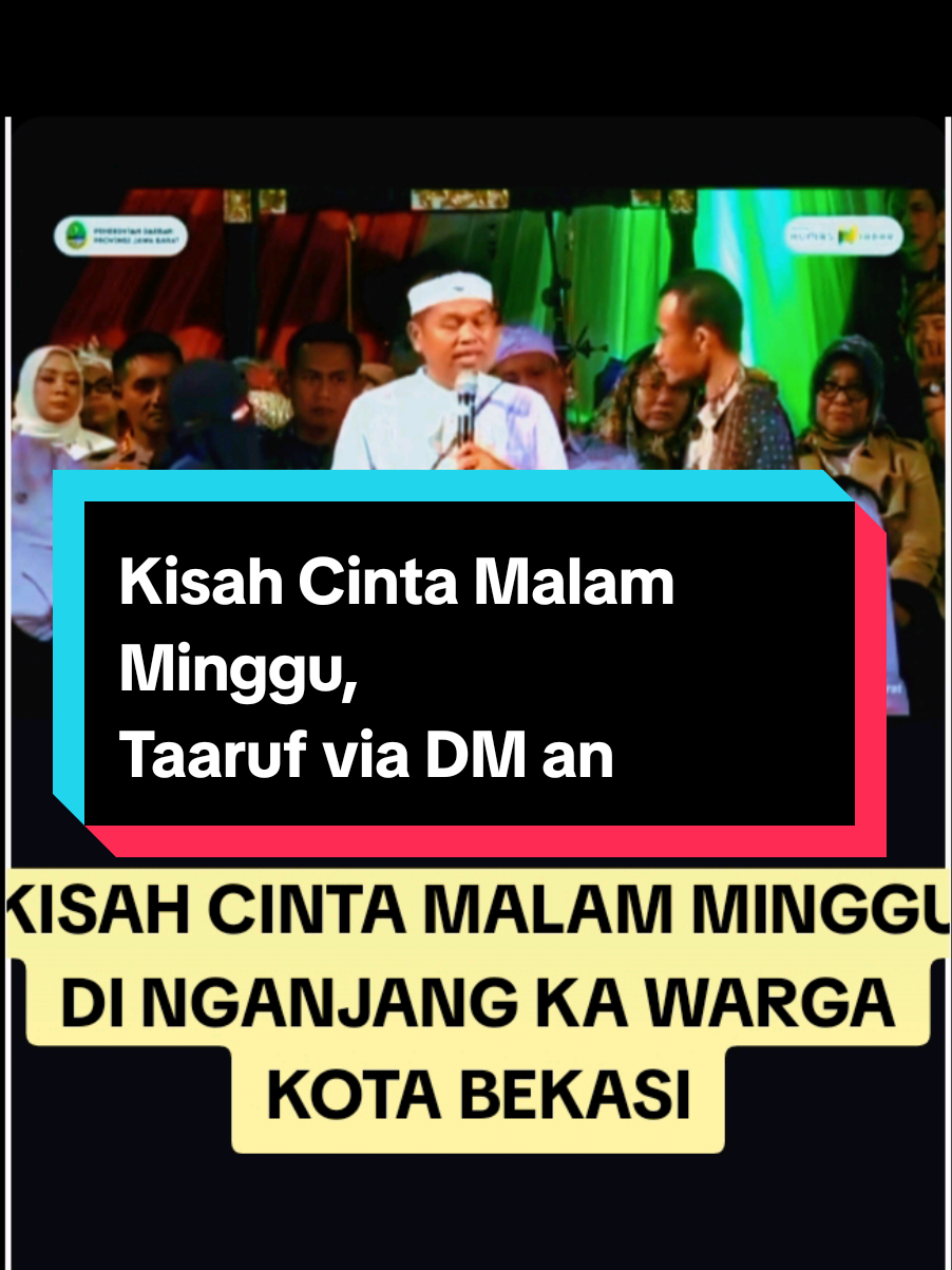 Kisah cinta pasangan ini via DM di sosial media, taaruf. Kang Dedi Mulyadi hadiahi uang untuk mereka. sc. : YT HUMAS PEMPROV JABAR #kangdedimulyadi #dedimulyadi #fypシ゚viral #foryou #fyp #kdm #bekasi #nganjangkawarga 