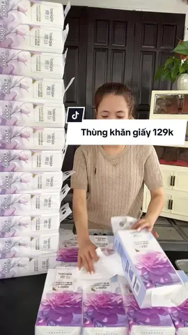 129k thùng khăn giấy rút #sipiao miễn shjp tặng kèm móc treo #khangiayrut #viral #xuhuong 
