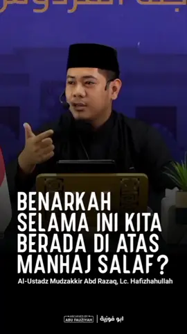 بِسْمِ اللّٰهِ الرَّحْمٰنِ الرَّحِيْمِ ══════ ❁✿❁ ══════ BENARKAH SELAMA INI KITA BERADA DI ATAS MANHAJ SALAF? - Ustadz Mudzakkir Abd Razaq hafizhahullah ══════ ❁✿❁ ══════ Semoga Allah selalu menjaga kita dari segala keburukan dan semoga Allah Azza wa Jalla selalu memudahkan langkah kita dalam kebaikan dan ketaatan  ══════  #fyp #tauhid #kajiansalaf #salaf #kajiansunnah #kajiantauhid #sunnah #manhajsalaf #mediasunnah #sunnah #islam 