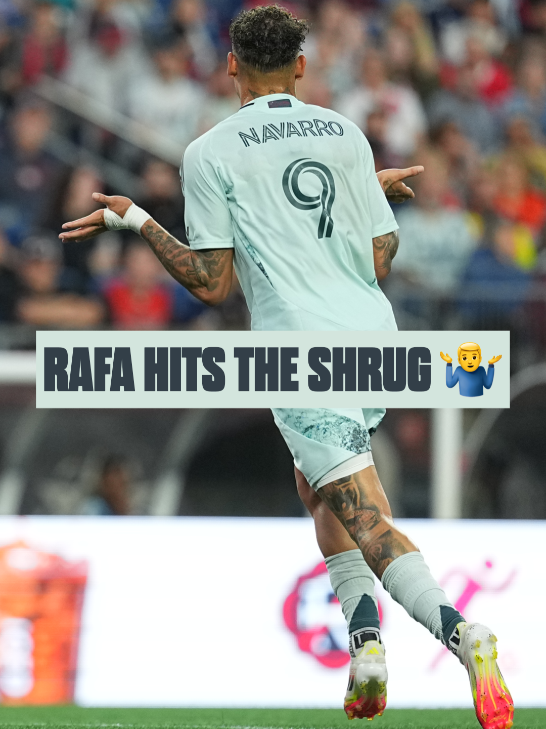 Rafa Navarro with the right foot strike 💥 Hit 'em with the Jordan shrug 🤷‍♂️ #coloradorapids #MLS #golazo #Soccer #futbol #brazil