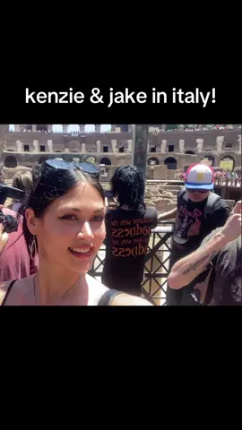 her new vlog! 🇮🇹 #kenzieluby #jakewebber #johnnieguilbert 