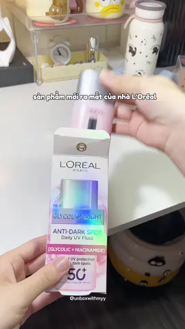 sữa chống nắng nhà L'oréal có hiệu ứng căng bóng thích mê 🤩✨#unbox #lorealparis #lorealparisskincare #lorealparisvn #suachongnang 