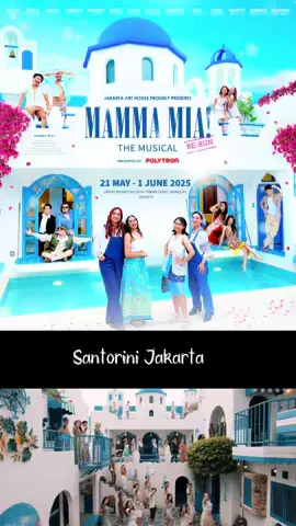 #congratulations Mama Mia @santorinijakarta #jakarta #spot  #doshermanos #santorinijakarta #flypシ 