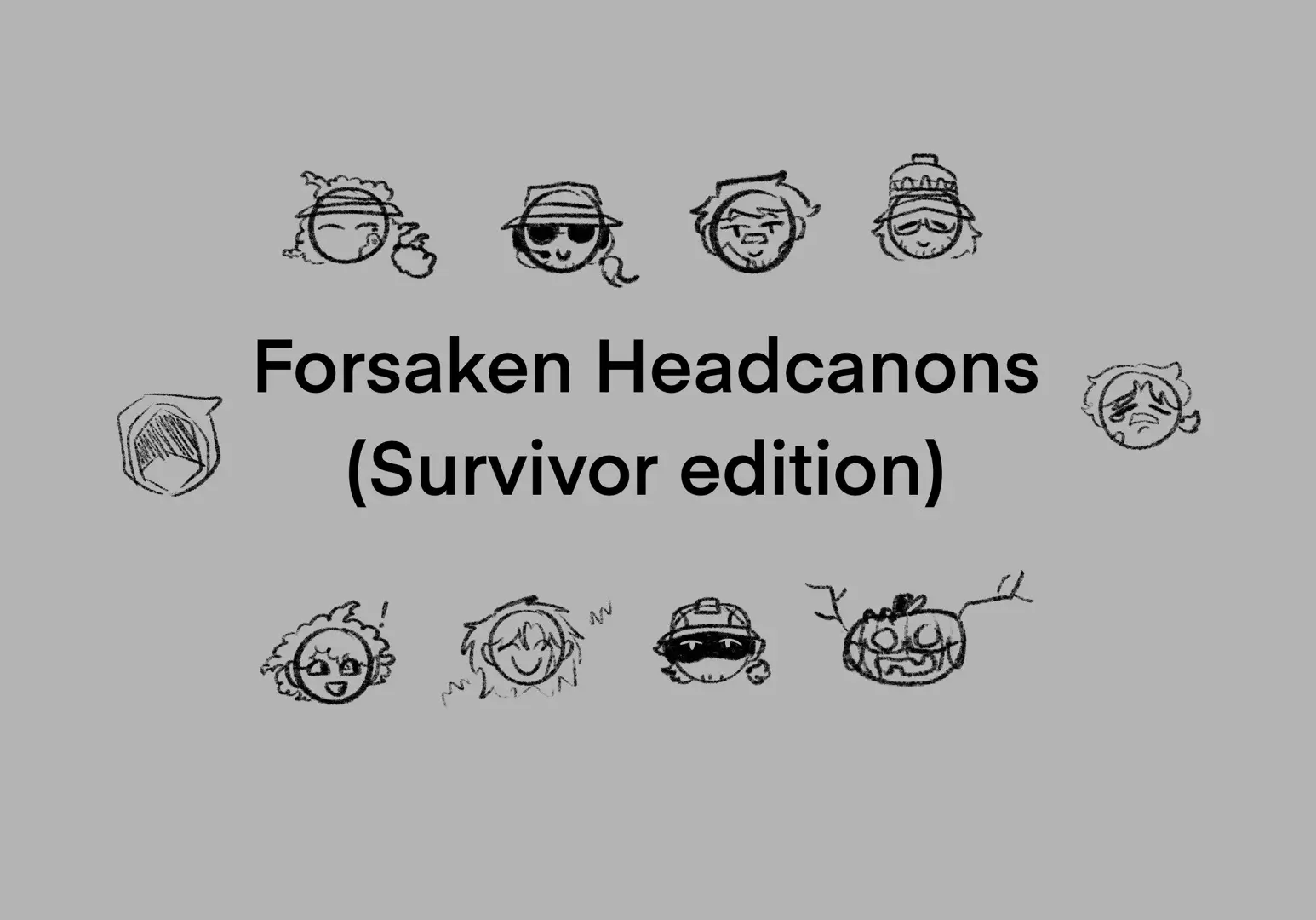 If you notice some of the designs are inconsistent no you don’t  . #fanart #roblox #forsaken #noobforsaken #shedletskyforsaken #elliotforsaken #guest1337forsaken #007n7forsaken #buildermanforsaken #chanceforsaken #twotimeforsaken #dusekkarforsaken #taphforsaken #headcanons #homicidalporkchops 