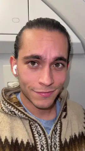 Saludos desde el baño del avión 🤭