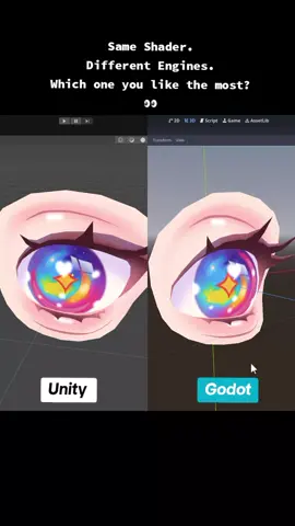 Unity vs Godot, which are you voting for? 👀  #unity3d #madewithunity #godotengine #godot #madewithgodot #indiedev #gamedev #indiegame #gamedeveloper 