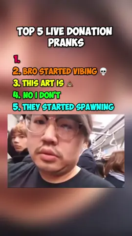Top 5 Live Donation Pranks #top5 #livestream #donation #pranks #funny #fyp 