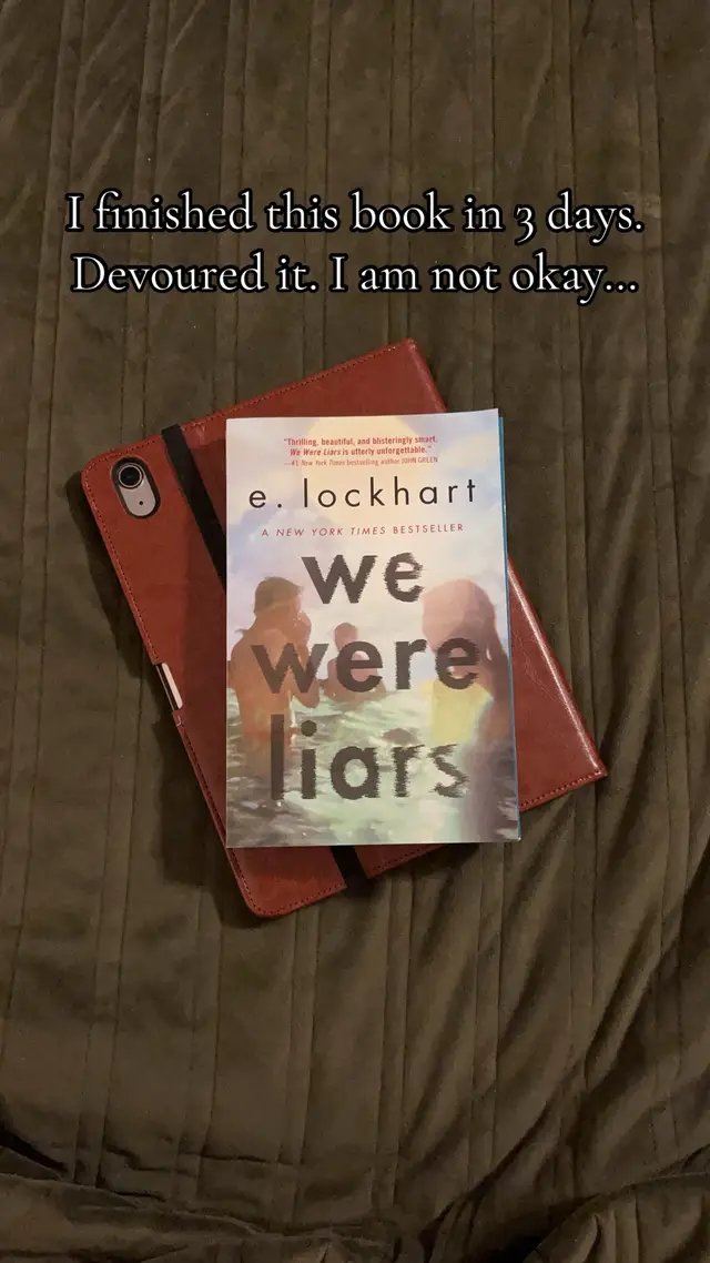 In my “Read before I watch” era 💕 and I am not okay…🥺 #tragedy #booktok #wewereliars #emotionaldamage 