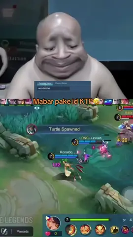 Mabar pake id KTP 🤣 #MLBB #MLBBDinoPlanet #MLBBALLSTAR #fyp #fypシ゚viral #topglobalmiya #4u #topglobalmiyapascol #bangpascol #fyppppppppppppppppppppppp #nagahitam #mlbbttofficial #mpl #rrq 