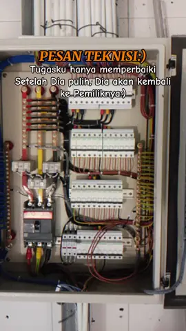 Pesan Teknisi #CapCut #viraltiktok #fyp #tukanglistrik 