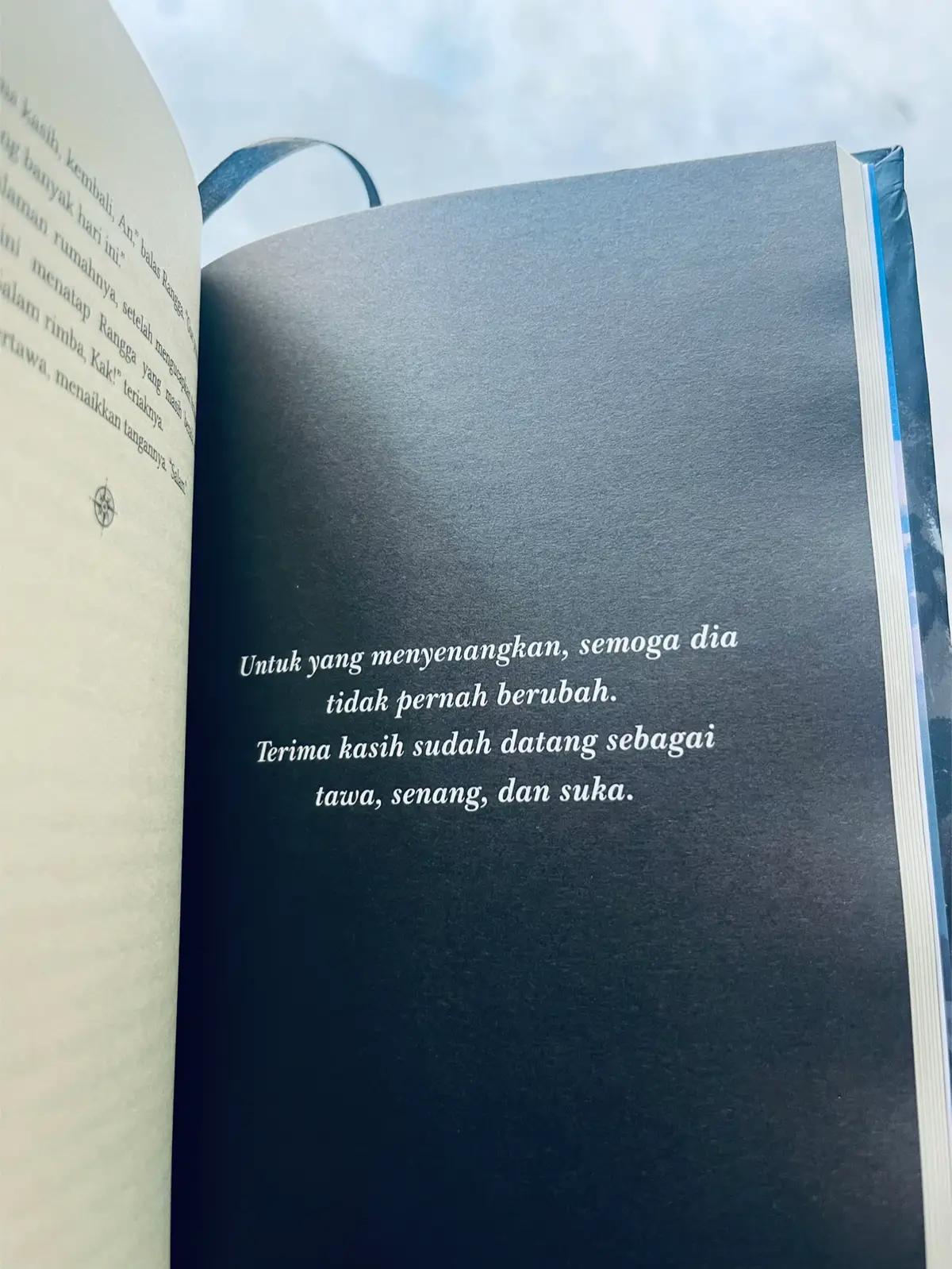 #novel #3726mdpl “ Bumi luas sekali, tapi untungnya kita ketemu” - Rangga raja